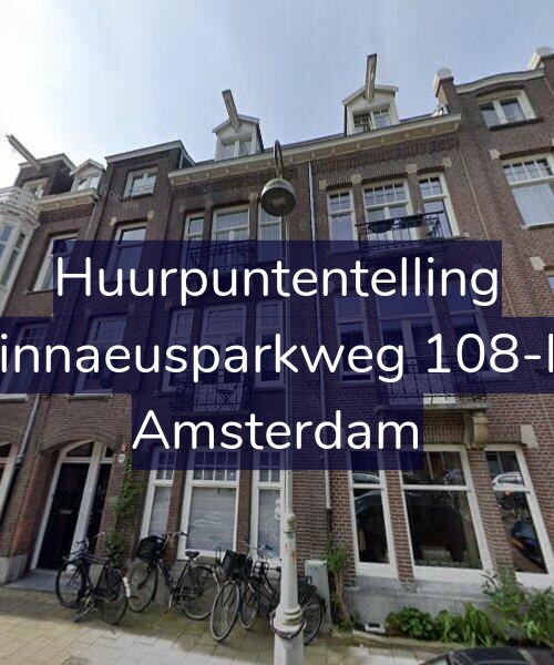 Foto gevel Huurpuntentelling voor Linnaeusparkweg 108-H, Amsterdam