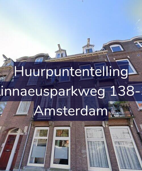 Foto gevel Huurpuntentelling voor Linnaeusparkweg 138-3, Amsterdam
