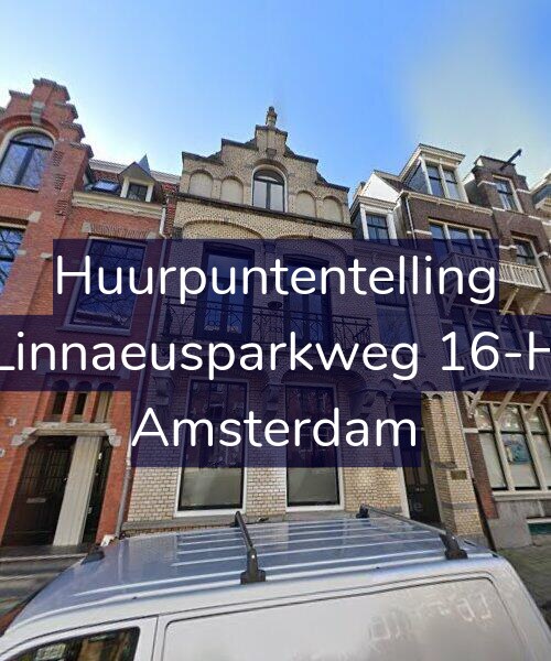 Foto gevel Huurpuntentelling voor Linnaeusparkweg 16-H, Amsterdam