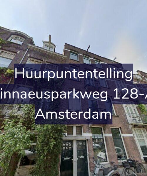 Foto gevel Huurpuntentelling voor Linnaeusparkweg 128-A, Amsterdam