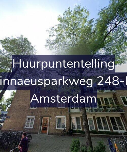 Foto gevel Huurpuntentelling voor Linnaeusparkweg 248-H, Amsterdam