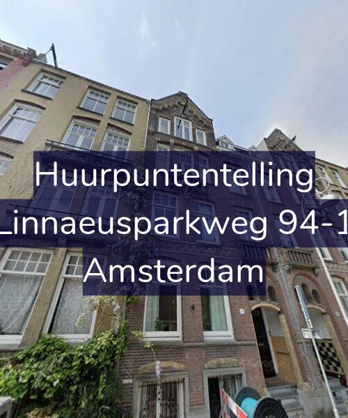 Foto gevel Huurpuntentelling voor Linnaeusparkweg 94-1, Amsterdam