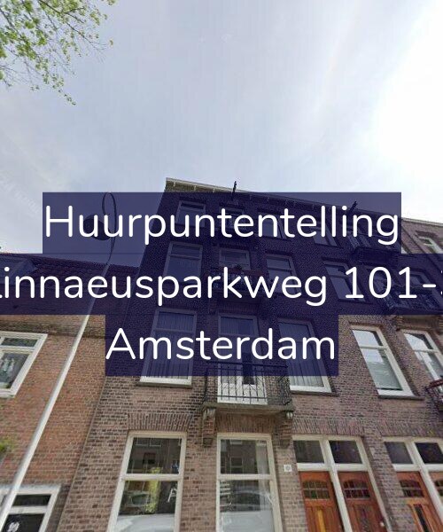 Foto gevel Huurpuntentelling voor Linnaeusparkweg 101-3, Amsterdam