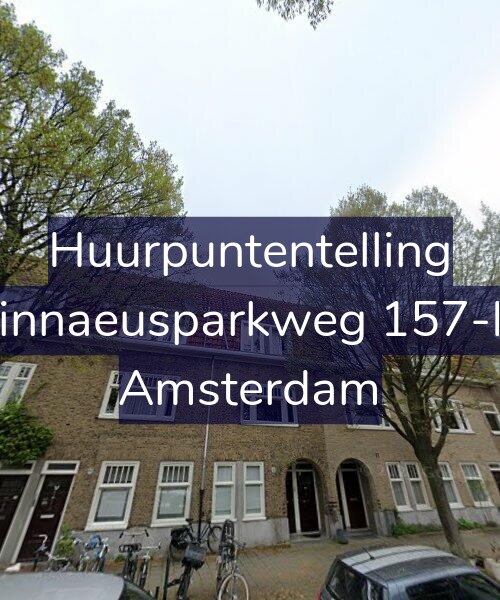 Foto gevel Huurpuntentelling voor Linnaeusparkweg 157-H, Amsterdam
