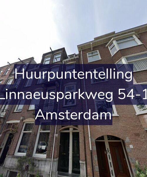 Foto gevel Huurpuntentelling voor Linnaeusparkweg 54-1, Amsterdam