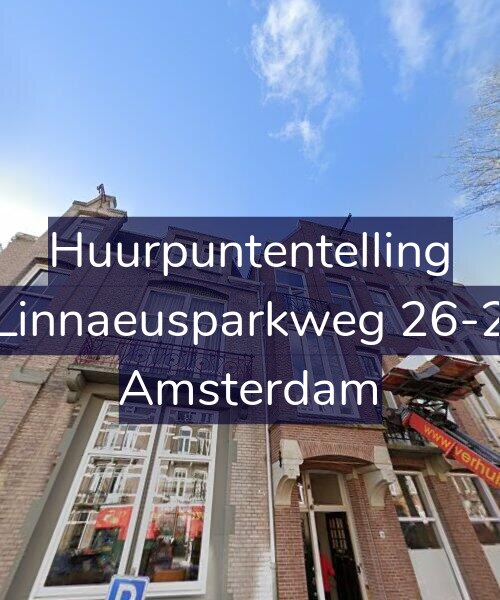 Foto gevel Huurpuntentelling voor Linnaeusparkweg 26-2, Amsterdam