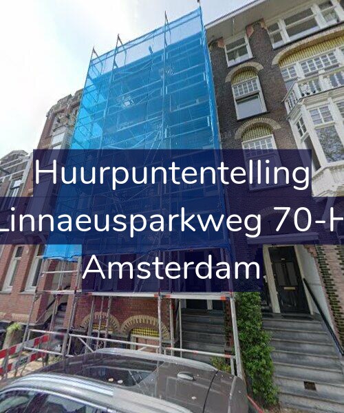Foto gevel Huurpuntentelling voor Linnaeusparkweg 70-H, Amsterdam