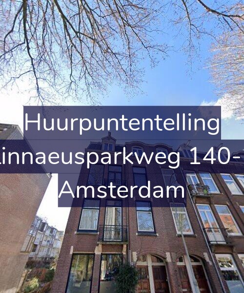 Foto gevel Huurpuntentelling voor Linnaeusparkweg 140-2, Amsterdam