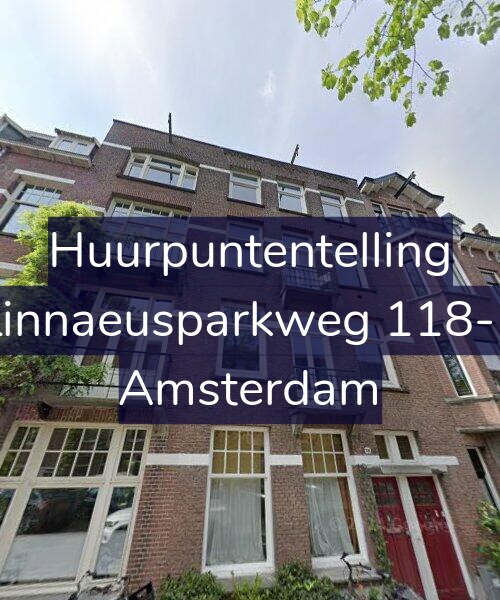 Foto gevel Huurpuntentelling voor Linnaeusparkweg 118-1, Amsterdam