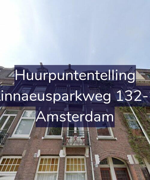 Foto gevel Huurpuntentelling voor Linnaeusparkweg 132-2, Amsterdam