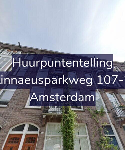 Foto gevel Huurpuntentelling voor Linnaeusparkweg 107-2, Amsterdam