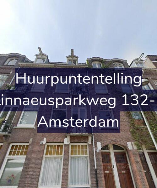 Foto gevel Huurpuntentelling voor Linnaeusparkweg 132-1, Amsterdam