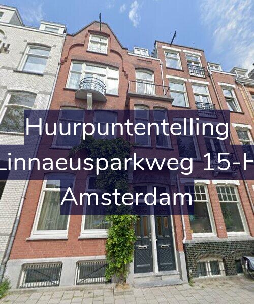 Foto gevel Huurpuntentelling voor Linnaeusparkweg 15-H, Amsterdam