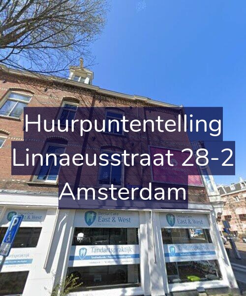 Foto gevel Huurpuntentelling voor Linnaeusstraat 28-2, Amsterdam