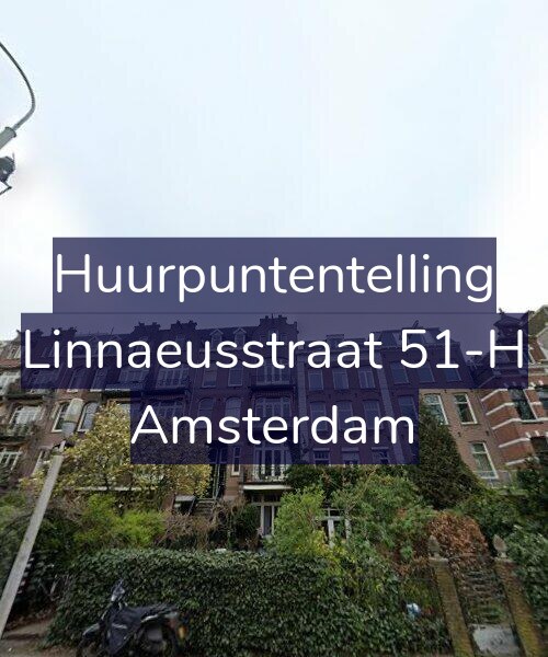Foto gevel Huurpuntentelling voor Linnaeusstraat 51-H, Amsterdam