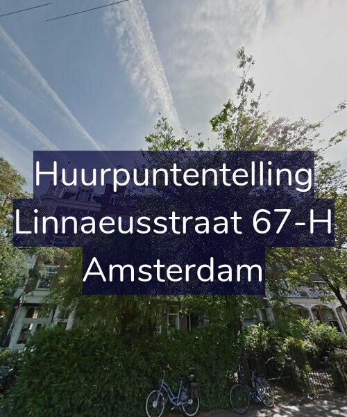 Foto gevel Huurpuntentelling voor Linnaeusstraat 67-H, Amsterdam