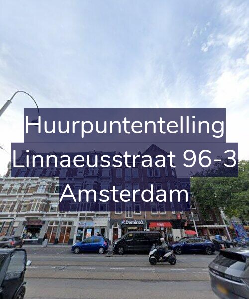 Foto gevel Huurpuntentelling voor Linnaeusstraat 96-3, Amsterdam