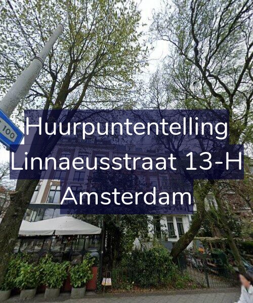 Foto gevel Huurpuntentelling voor Linnaeusstraat 13-H, Amsterdam