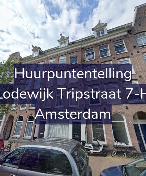 Foto gevel Huurpuntentelling voor Lodewijk Tripstraat 7-H, Amsterdam
