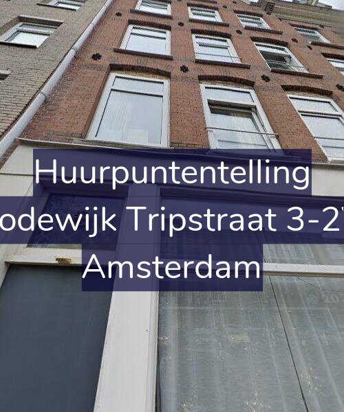 Foto gevel Huurpuntentelling voor Lodewijk Tripstraat 3-2V, Amsterdam