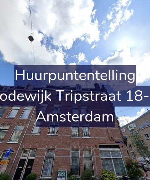 Foto gevel Huurpuntentelling voor Lodewijk Tripstraat 18-3, Amsterdam