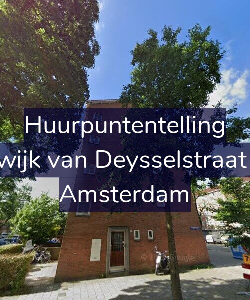Foto gevel Huurpuntentelling voor Lodewijk van Deysselstraat 73-4, Amsterdam