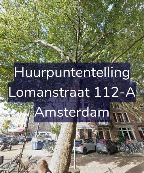 Foto gevel Huurpuntentelling voor Lomanstraat 112-A, Amsterdam