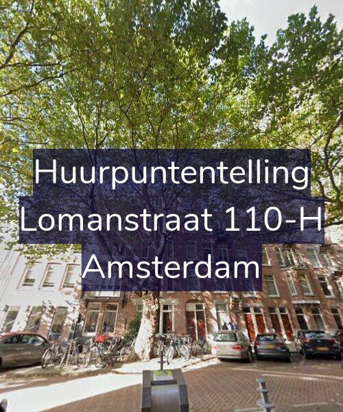 Foto gevel Huurpuntentelling voor Lomanstraat 110-H, Amsterdam