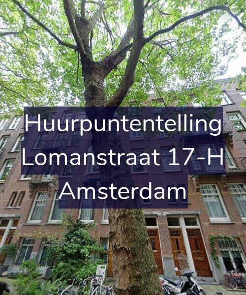 Foto gevel Huurpuntentelling voor Lomanstraat 17-H, Amsterdam