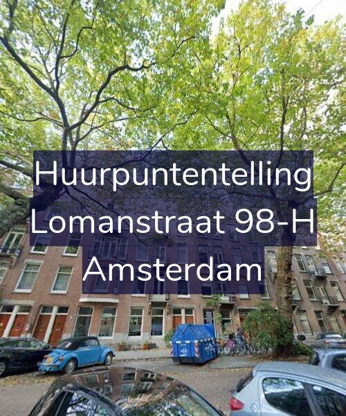 Foto gevel Huurpuntentelling voor Lomanstraat 98-H, Amsterdam