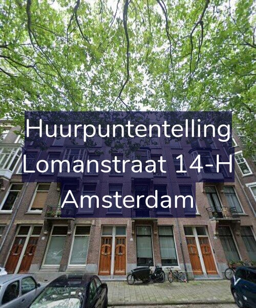Foto gevel Huurpuntentelling voor Lomanstraat 14-H, Amsterdam