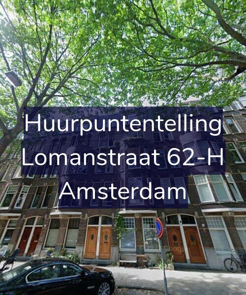 Foto gevel Huurpuntentelling voor Lomanstraat 62-H, Amsterdam