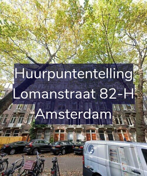 Foto gevel Huurpuntentelling voor Lomanstraat 82-H, Amsterdam
