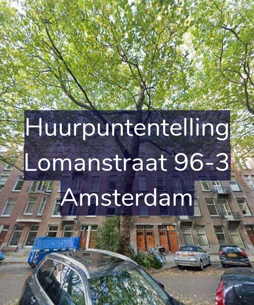 Foto gevel Huurpuntentelling voor Lomanstraat 96-3, Amsterdam