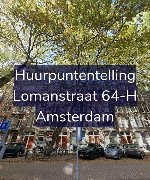 Foto gevel Huurpuntentelling voor Lomanstraat 64-H, Amsterdam