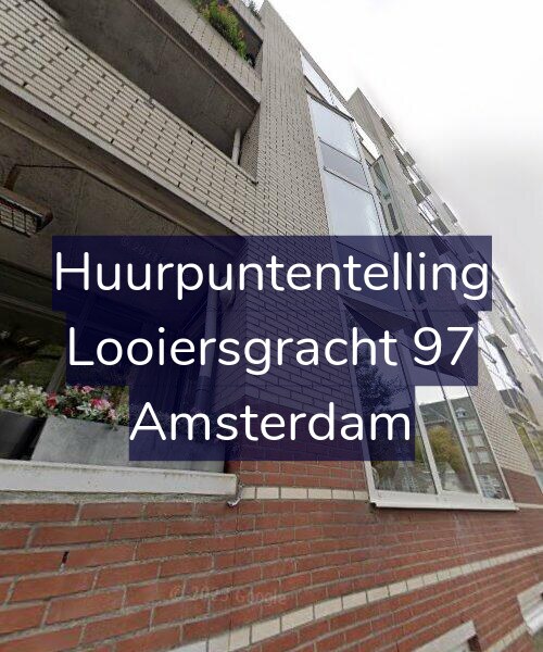 Foto gevel Huurpuntentelling voor Looiersgracht 97, Amsterdam