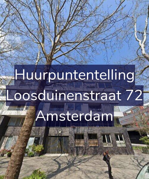 Foto gevel Huurpuntentelling voor Loosduinenstraat 72, Amsterdam