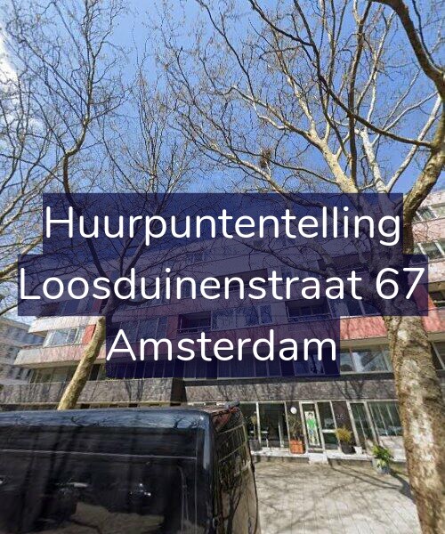 Foto gevel Huurpuntentelling voor Loosduinenstraat 67, Amsterdam