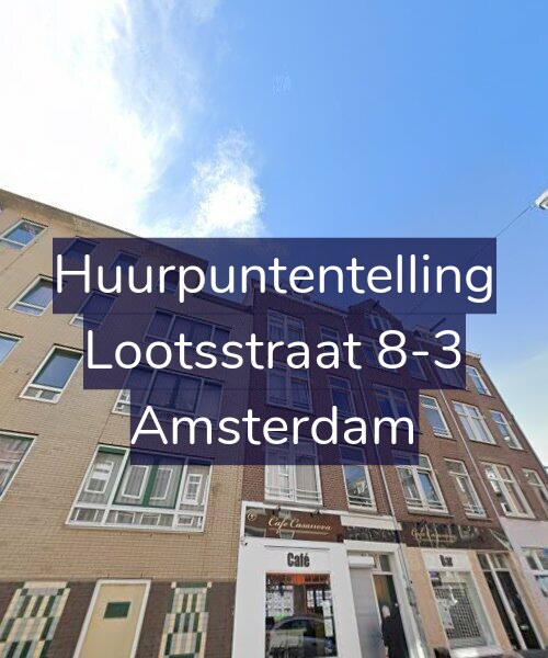 Foto gevel Huurpuntentelling voor Lootsstraat 8-3, Amsterdam