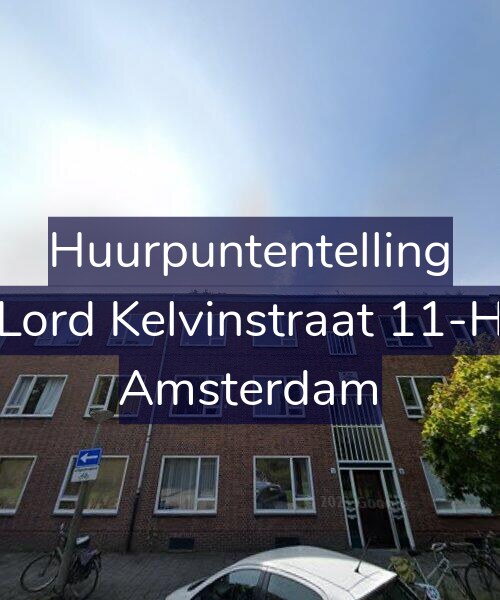 Foto gevel Huurpuntentelling voor Lord Kelvinstraat 11-H, Amsterdam