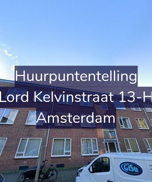 Foto gevel Huurpuntentelling voor Lord Kelvinstraat 13-H, Amsterdam