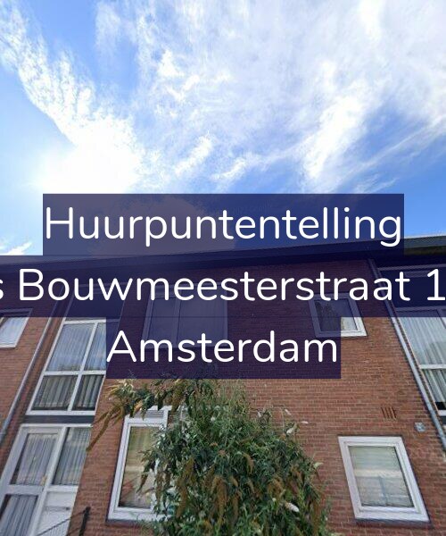 Foto gevel Huurpuntentelling voor Louis Bouwmeesterstraat 124-1, Amsterdam