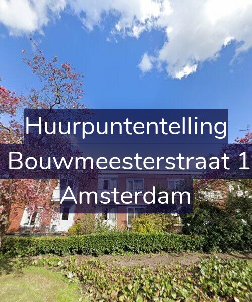 Foto gevel Huurpuntentelling voor Louis Bouwmeesterstraat 150-H, Amsterdam