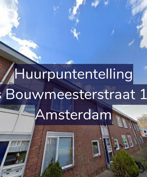 Foto gevel Huurpuntentelling voor Louis Bouwmeesterstraat 140-1, Amsterdam