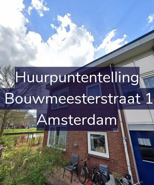 Foto gevel Huurpuntentelling voor Louis Bouwmeesterstraat 142-H, Amsterdam