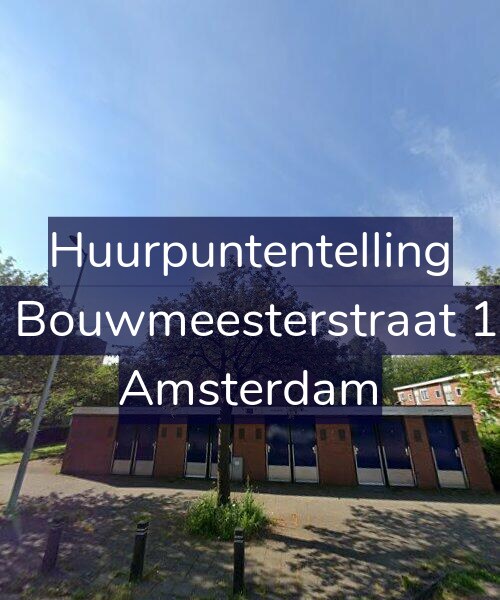 Foto gevel Huurpuntentelling voor Louis Bouwmeesterstraat 196-H, Amsterdam