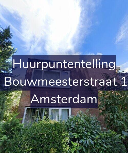 Foto gevel Huurpuntentelling voor Louis Bouwmeesterstraat 118-H, Amsterdam