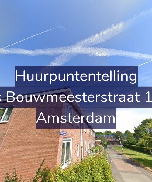 Foto gevel Huurpuntentelling voor Louis Bouwmeesterstraat 186-1, Amsterdam