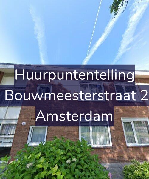 Foto gevel Huurpuntentelling voor Louis Bouwmeesterstraat 208-H, Amsterdam