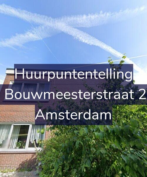 Foto gevel Huurpuntentelling voor Louis Bouwmeesterstraat 200-H, Amsterdam